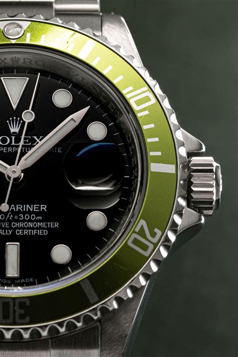 rolex submariner lv kermit|Rolex Submariner kermit bezel.